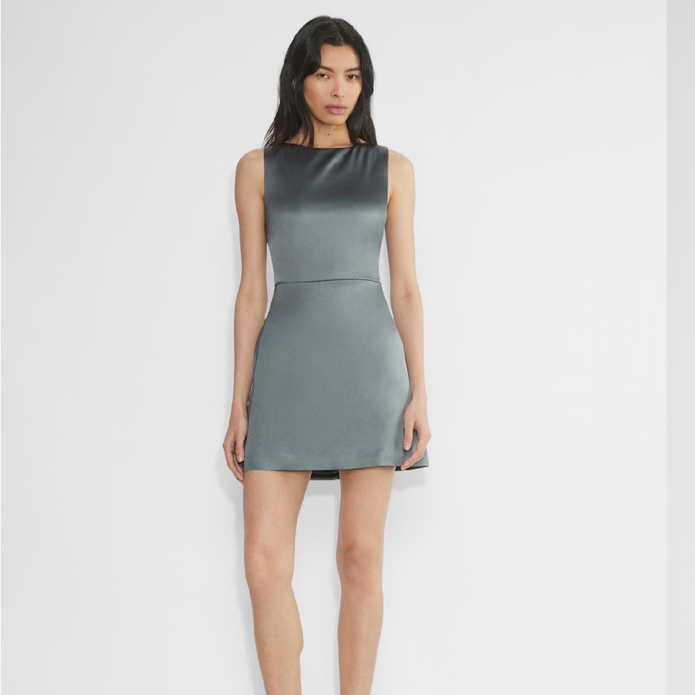 Aritzia Gray Mini Dress